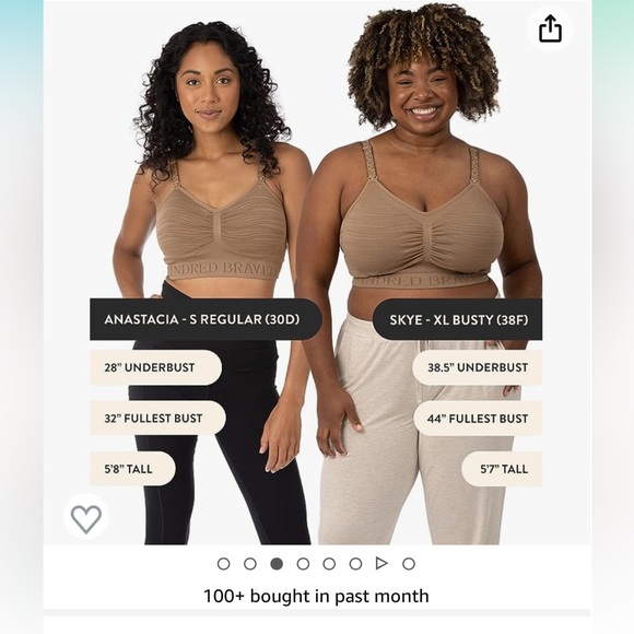 Kindred Bravely Sublime Hands Free Black Pumping Nursing Bra Adjustable Straps - Picture 5 of 11